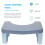 2Pcs Thick Plastic Toilet Stool Children Training Step Stool Anti-Slip 6