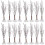 16Pcs Multi-Color DIY Iron Wire Snow Tree Statues for Tabletop Decor 6