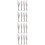 16Pcs Multi-Color DIY Iron Wire Snow Tree Statues for Tabletop Decor 9