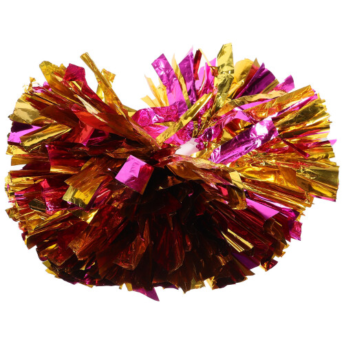 3St Pe Metallic Cheer Pompom Multi Kleur Performance Props 1