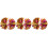 3St Pe Metallic Cheer Pompom Multi Kleur Performance Props 5