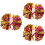 3St Pe Metallic Cheer Pompom Multi Kleur Performance Props 7
