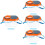 4Sets Plastic Bug Catching Kit for Kids Assorted Color Breathable Cage 7