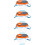 4Sets Plastic Bug Catching Kit for Kids Assorted Color Breathable Cage 9