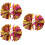 3St Pe Metallic Cheer Pompom Multi Kleur Performance Props 8