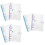 6Pcs Scrapbook Binder Covers in Assorted Colors for Protection 7