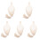 5Pcs Kitchen Hanging Cotton Rope Fruit Basket with Breathable Design 3