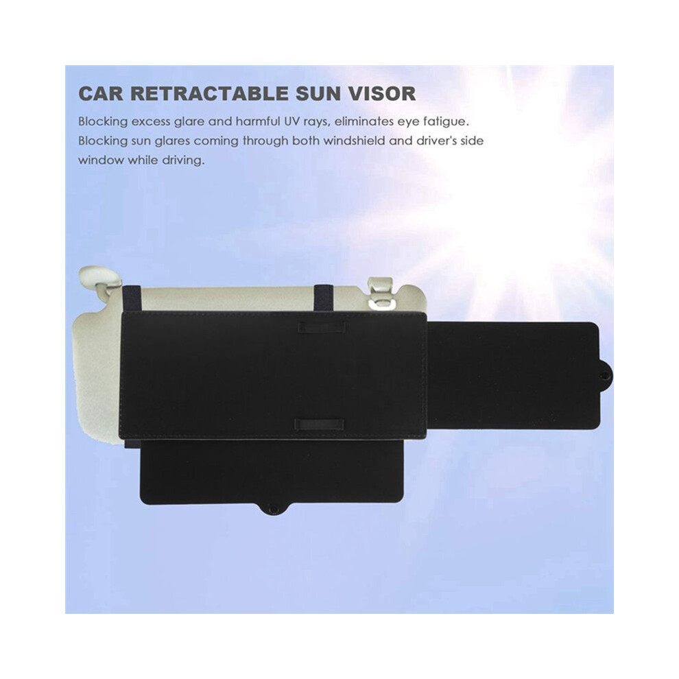 Car Sunshade Retractable Multifunctional Sunshade Anti-Glare Goggles Car Sunshade Blocks Windshield Sun Visor 4712497263184