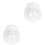 2Sets Decorative Glass Storage Bottle for Micro Landscape DIY 3