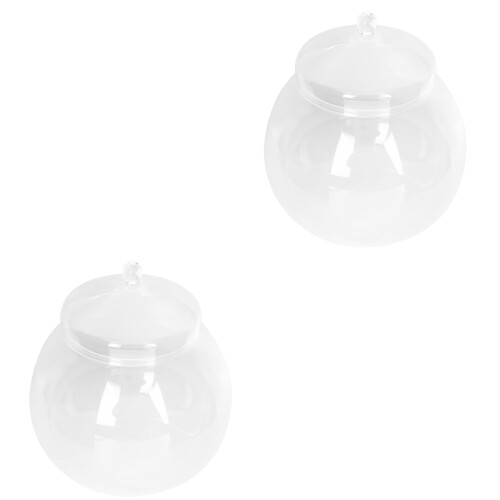 2Sets Decorative Glass Storage Bottle for Micro Landscape DIY 2