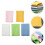4Sets Comfortable Piano Instrument Cleaning Cloths in Assorted Colors 7