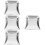 4Pcs Silver Stainless Steel Dustpan Practical Cleaning for Home 8