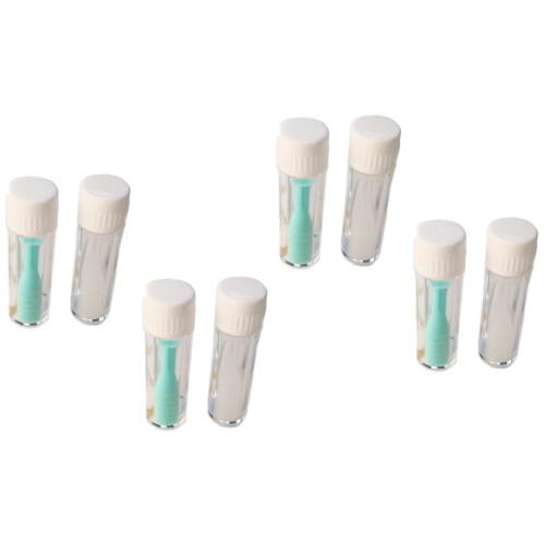 8Pièces Sucettes Silicone Pour Lentilles Multicolores Usage 2