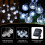 36ft 60 LED Solar String Lights Waterproof 5
