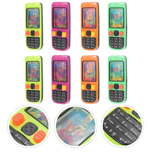 40Pcs Creative Cellphone Water Game Toy Handheld Assorted Colors 2