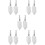 10Pcs Multi-Function Absinthe Spoon Stainless Steel Tool 9