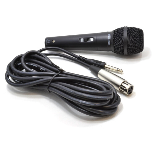 Pulse 3 Pin XLR Dynamic Vocal or Instrument Microphone Switched 1