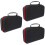 3Pcs Practical Black Keyboard Case Shockproof Durable Portable Bag 5