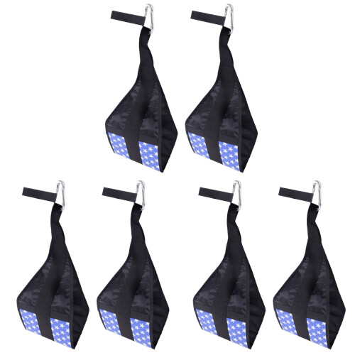6Pcs Multi Elastic Abdominal Belt for Pull-Up Bar Gym & Home Workout 2