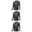 3St Zwarte Mesh Tops Dames Stijlvol Transparant 8