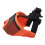 Short Snout Muzzle Size S Orange Soft & Breathable 12