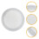 8Pcs Car Speaker Replacement Net White Steel Mesh Subwoofer Guard 9