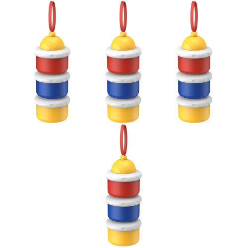 4St Sealing Melkpoederbox Stapelbaar Met Compartiment 2