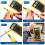 Wire Piercing Probe Piercing Clip Set Wire Piercing Tool for Insulation Piercing Test for Multimeter Voltage Voltmeter 5