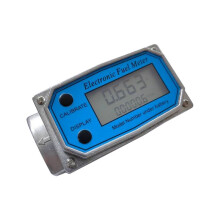 Flow Meter 1Inches - Digital Flow Meter Aluminum Alloy Fuel Meter -Turbine Flow Meter & Digital Meter in Industry-Grade