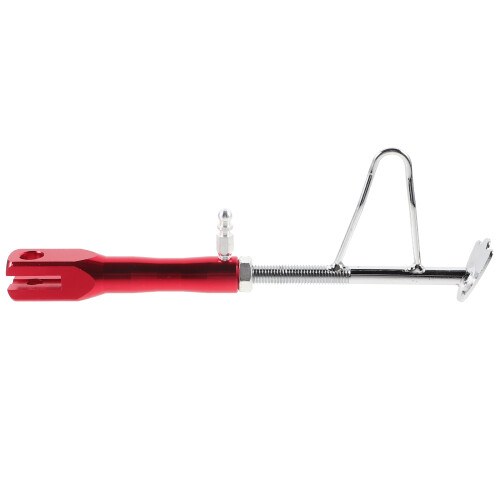 2Pièces Béquilles Rouges En Aluminium Stand Stable Sûr 1