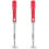 2Pièces Béquilles Rouges En Aluminium Stand Stable Sûr 4
