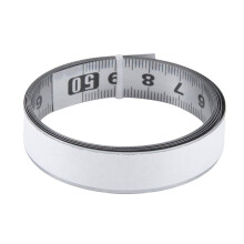 Stainless Steel Adhesive Scale Precision Woodworking Guide Rail Self-Adhesive Tape Measure Metal Ruler with Glue,B-100cm