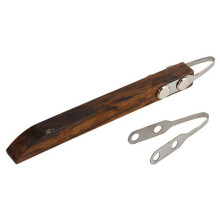 Raschietto per Ceramica Raschietto per Testa Sostituibile nel Metallo Strumento per Rifilare Sculture di Argilla per Intaglio nel Ceramica DIY E