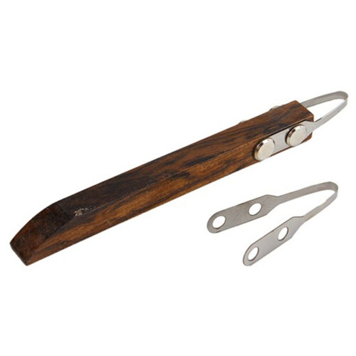 Pottery Scraper Metal Replaceable  Scraper DIY Ceramic Carving Clay Sculpture Trimming Tool E