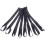 16Pièces Sangles Boucle Noires Pour Sangles De Fixation Solides 2