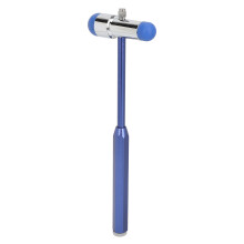 Martello a Riflessione in Alliato di Alluminio con Manico Ergonomico, Blu, per Uso Medico