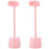 2Pièces Toilettage Rose Pour Chats En ABS 2