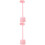 2Pièces Toilettage Rose Pour Chats En ABS 4