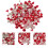 200Pièces Rivets Plastique Pour Sacs Chaussures Couture DIY 7