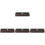 4Pièces Étui Voyage Harmonicas Noir Compact Et Sûr Pour Usage Maison 2