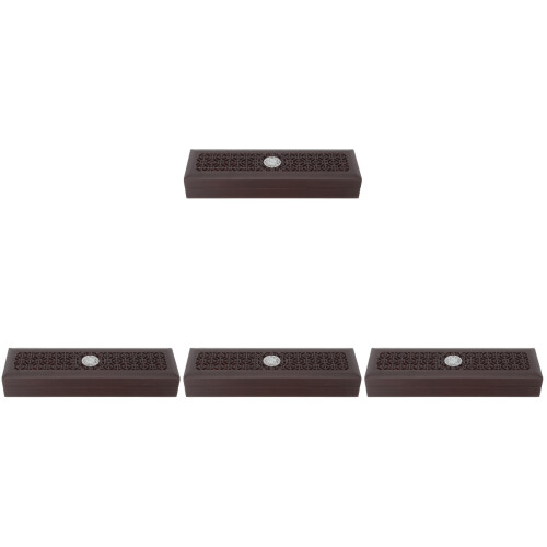 4Pièces Étui Voyage Harmonicas Noir Compact Et Sûr Pour Usage Maison 1