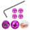 3Ensembles Embouts Câble Violet Durables Pour Freins 9