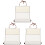 3Pièces Papier De Beige Pour Scrolls De Peinture 4