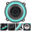 2Pièces Kit Haut-Parleurs Range Pp+fer 6