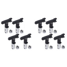 8Pcs Reversible Airless Paint Sprayer Nozzle Tips, Airless Sprayer Spraying Machine Parts(215,315,417,523)