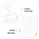 3Ensembles Modèles Règles Dessin Vêtements Blanches Précises Usage DIY 6