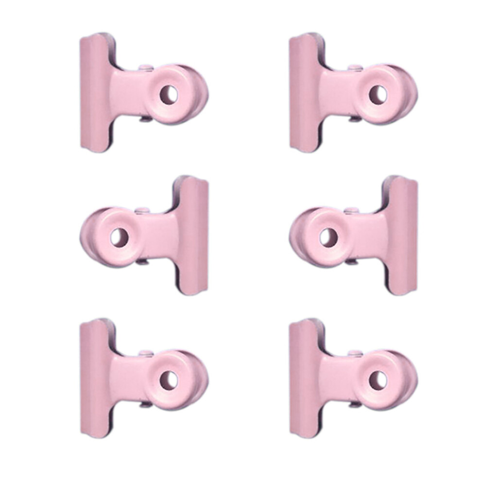 8Pcs Metal Hinge Clips 25X22mm Sakura Roseate 4631393410198