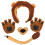 5Ensembles Costume Lion En Laine Durable Oreilles Queue Et 2
