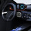 5Pièces Horloges Auto Digitales Métal Compactes Décoratives Adhésives 4