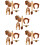 5Ensembles Costume Lion En Laine Durable Oreilles Queue Et 9
